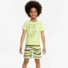 B Nsw Lnt Aop Ft Short Set Completo Bimbo 12-24m