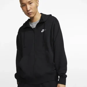 M Nsw Club Hoodie Felpa Con Cappuccio E Zip Uomo