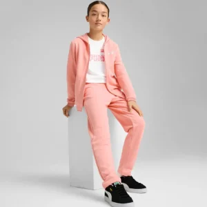 Metallic Hooded Sweat Suit Tuta Ragzze 7-16a