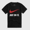 Nkb Swoosh Jdi Ss Tee Tshirt Bimbi 2-7a