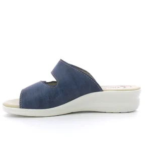 Pantofole Donna Fascia Con 2 Strappi