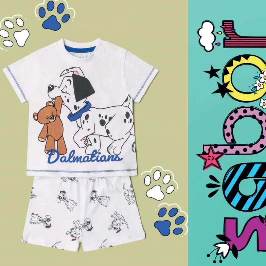 pigiama_corto__dalmaties__1.webp Pigiama Corto 101 Dalmaties Bimbo 12-30m