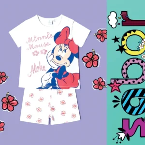 Pigiama Corto Minnie Bimba 12-30m