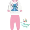 Pigiama Felpato Stitch Bimba 12m-30m