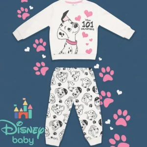 Pigiama Interlock 101 Dalmaties Bimba 12m-30m