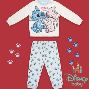 Pigiama Interlock Stitch Bimba 12m-30m