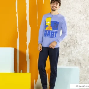 Pigiama Lungo Simpson Ragazzi 12-16a