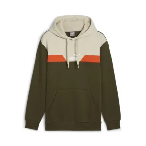 Power Colorblock Felpa Con Cappuccio Uomo