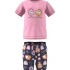Short Tee Set T-shirt-bermuda Bimba 3m-4a