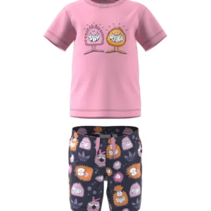 Short Tee Set T-shirt-bermuda Bimba 3m-4a
