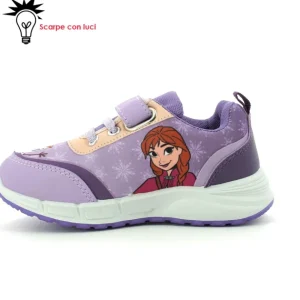 Sneakers Bassa Con Luci Frozen 24-32