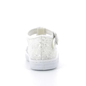 Sneakers Due Occhi Fibbia Glitter 19-23