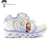 Sneakers Velcro Con Luci Unicorno Bambina 21-25