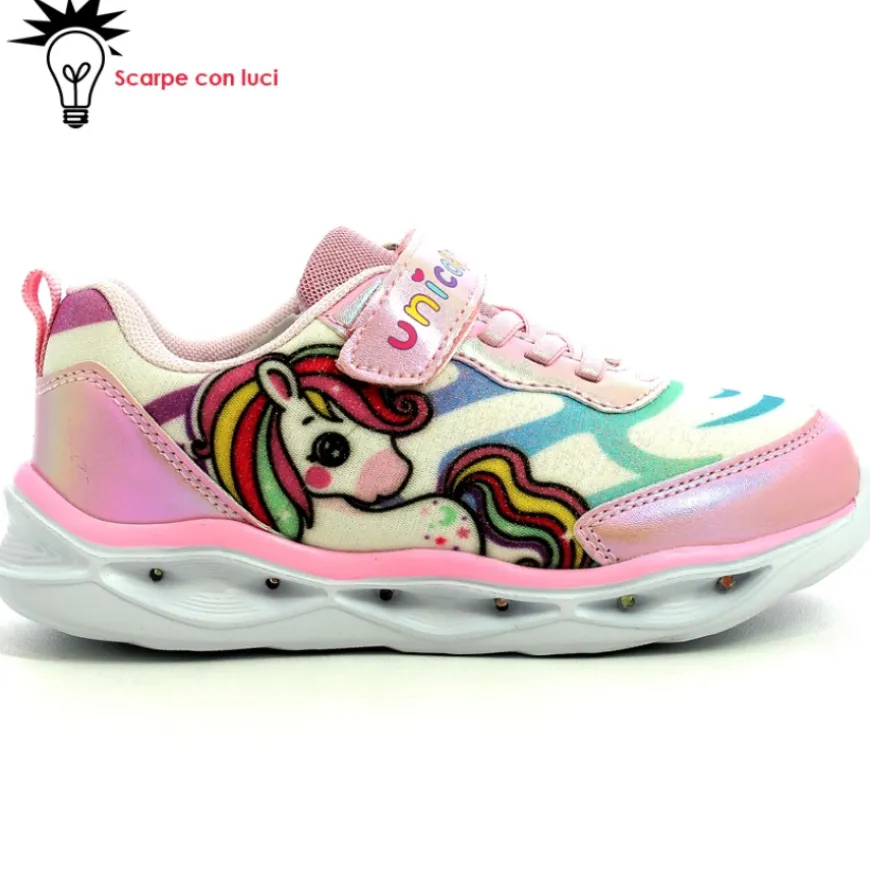 sneakers_velcro_con_luci__0-6.webp Sneakers Velcro Con Luci Unicorno Bambina 25-33