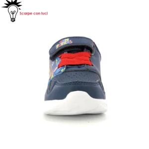 Sneakers Velcro Con Luci Paw Patrol Bambino 21-25