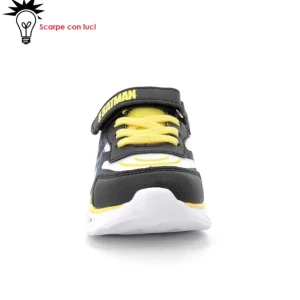 Sneakers Velcro Con Luci Batman Bambino 25-33