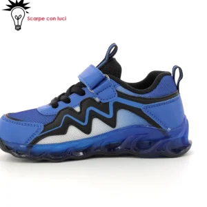 Sneakers Velcro Con Luci Sonic Bambino 25-33