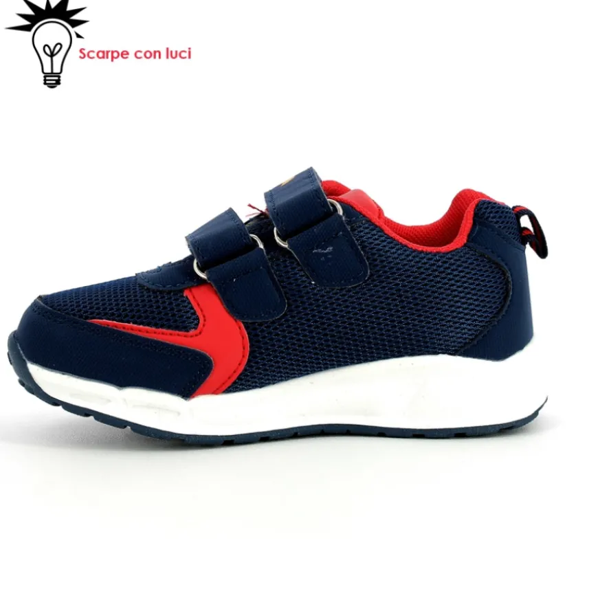 sneakers_velcro_con_luci__2-4.webp Sneakers Velcro Con Luci Spiderman Bambino 25-33