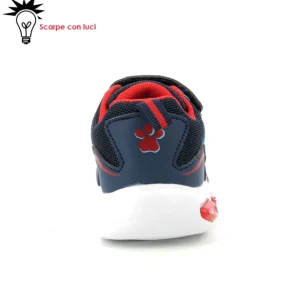 Sneakers Velcro Con Luci Paw Patrol Bambino 21-25