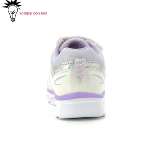 Sneakers Velcro Con Luci Unicorno Bambina 21-25