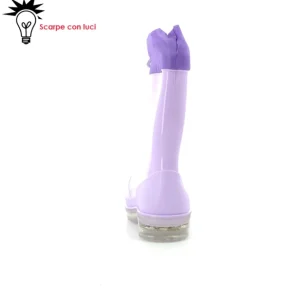 Stivaletti Pioggia Frozen Con Luci Bambina 24-32