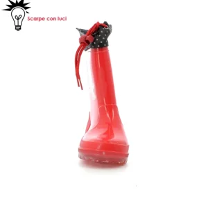Stivaletti Pioggia Minnie Con Luci Bambina 24-32